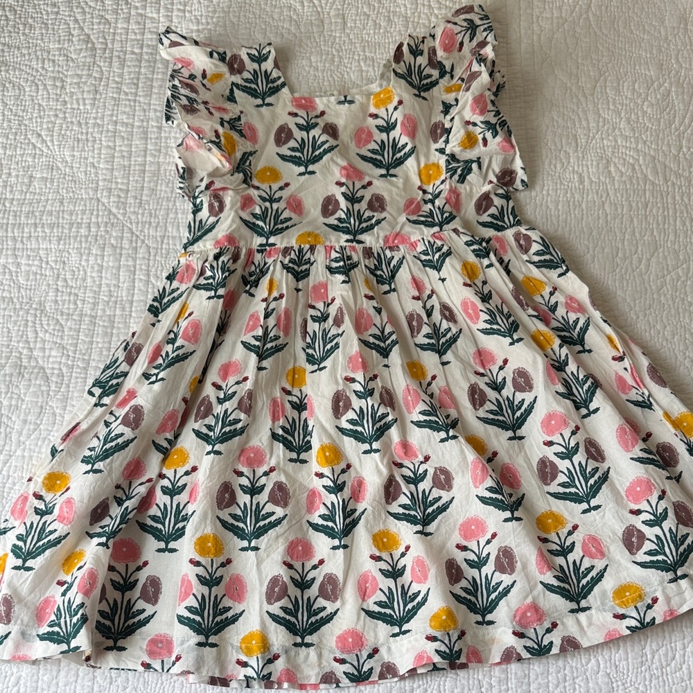 Pink Chicken Elsie dress sunburst 5Y NWT